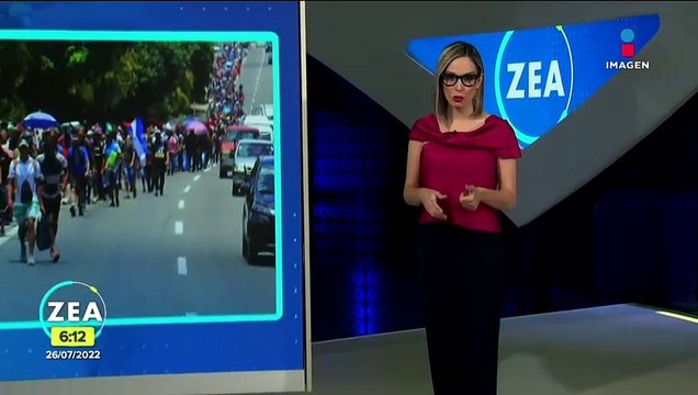 Sale una nueva caravana migrante de Chiapas