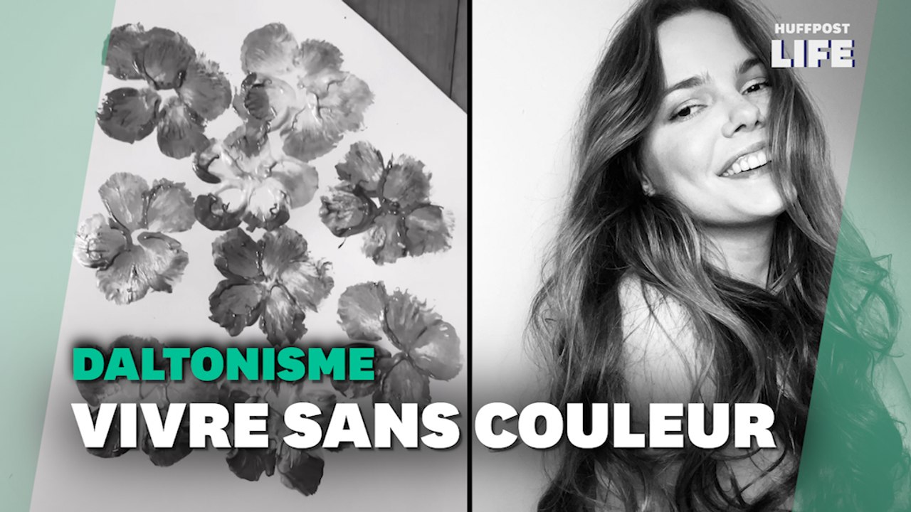 Cette daltonienne achromate montre le quotidien d'une vie sans couleurs