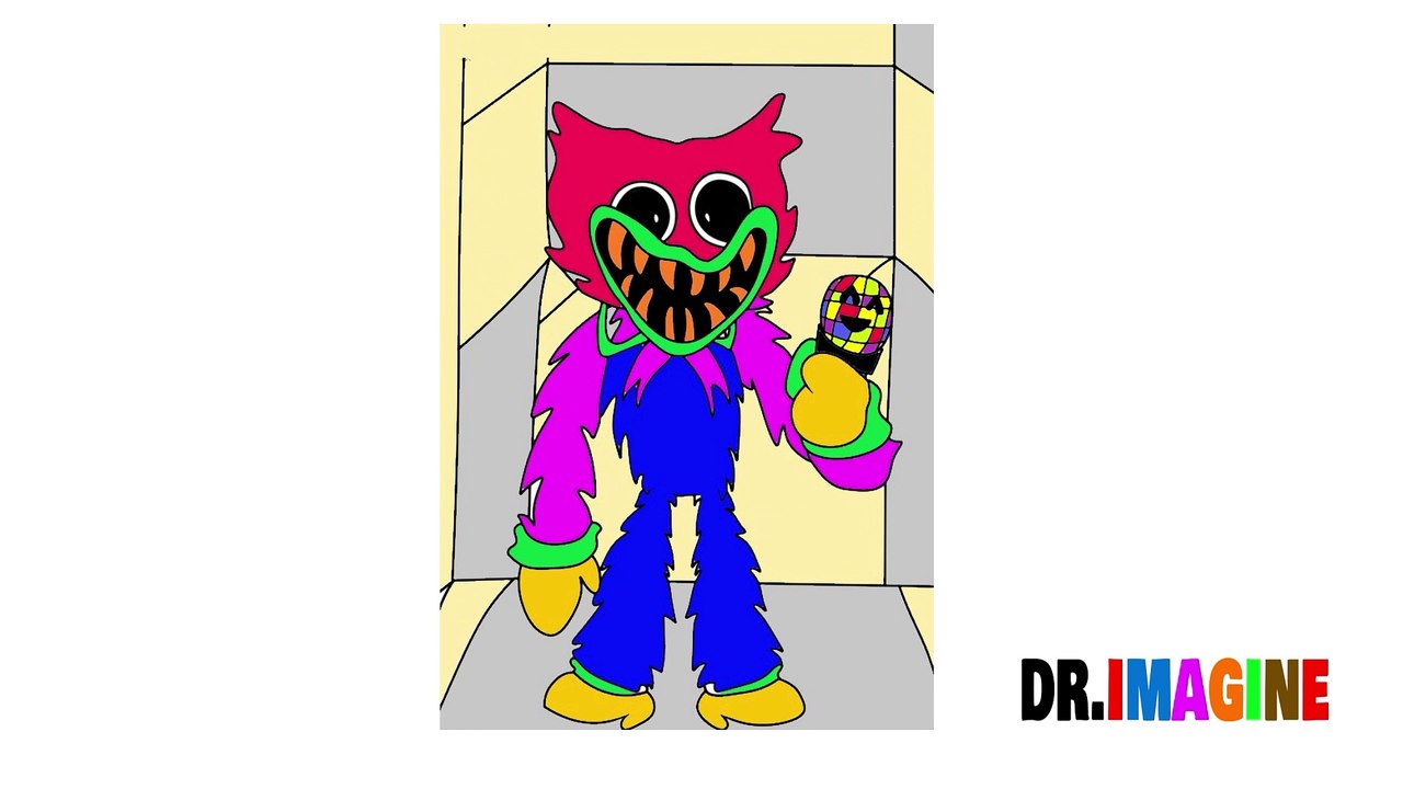 Huggy Wuggy SpiderMan Poppy Playtime Animation 05-Dr.Imagine