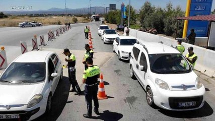 Hatay'da dron ile "kemerin ses getirsin" denetimi