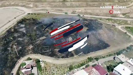 Yangında ölmek üzere olan kaplumbağaya su verip hayatını kurtardı