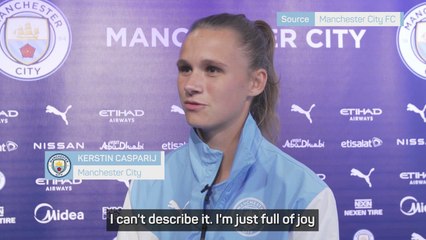 Signing for Manchester City is a 'no-brainer' - Casparij