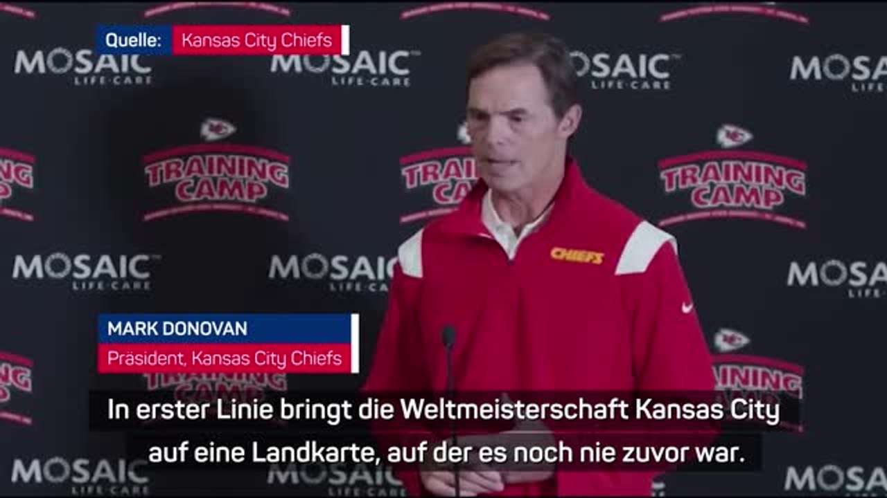 KC-Boss Donovan: 'WM-Pläne sind wirklich aufregend'