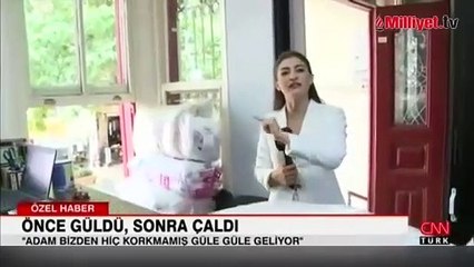 Önce güldü, sonra çaldı! Hırsızın rahatlığı pes dedirtti