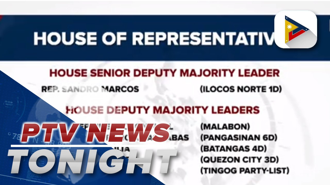 Rep. Sandro Marcos chosen senior deputy majority leader, Rep. Libanan wins as minority leader