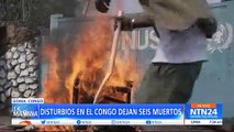 Manifestantes saquearon la sede de la ONU en la República Democrática del Congo