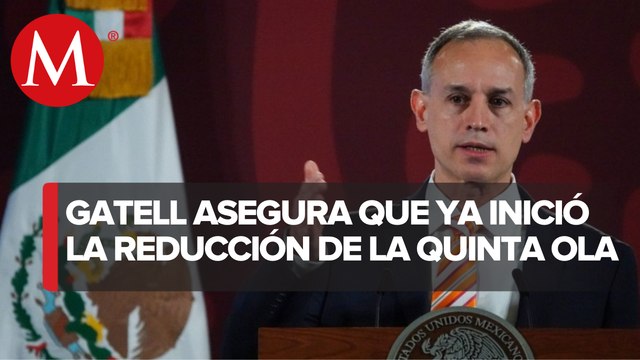 Ssa reporta descenso en casos de covid-19; prevé inicio de reducción de la quinta ola