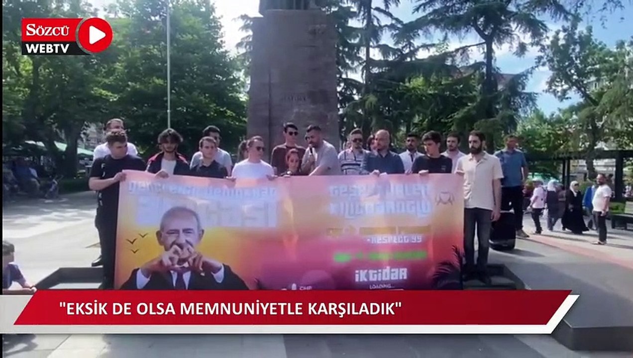 Gençler Trabzon’dan seslendi: Kılıçdaroğlu söyler AKP yapmak zorunda kalır
