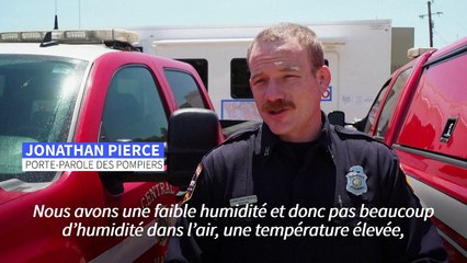 Californie: les flammes d'un incendie "explosif" continuent de se propager