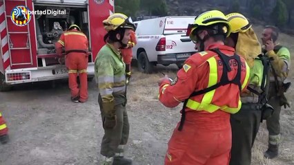 El incendio en Calles, Valencia, continúa avanzando dejando 230 hectáreas calcinadas
