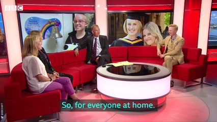 Student fulfils bucket list dream of reading the weather