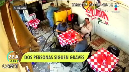Heridos por flamazo en comercio de Durango piden que gasera se responsabilice