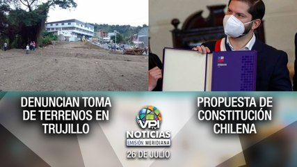 #EnVivo | Noticias al mediodía - Martes 26 de Julio de 2022 - VPItv