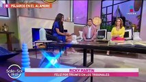 Primeras impresiones de Ricky Martin tras triunfo en tribunales