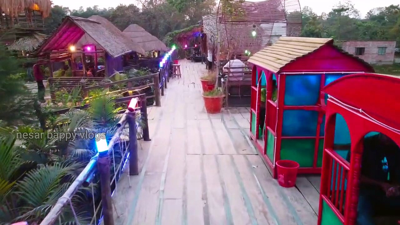 ক্যাফে রুপকথা _ Cafe Rupkotha _ Most beautiful cafe in keraniganj। Cinematic Drone View