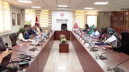 Nijer Vakıflar Yüksek İdaresi heyeti, Vakıflar Genel Müdürlüğünü ziyaret etti