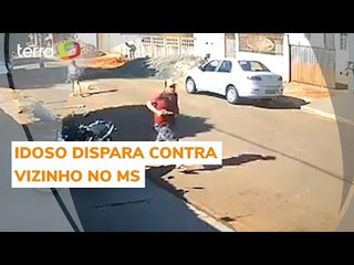 Idoso atira em rosto de vizinho que varria sua calçada no MS