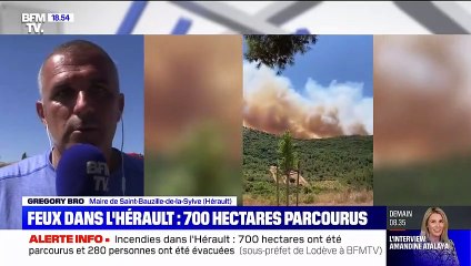 Descargar video: Incendies dans l'Hérault: déjà plus de 600 hectares partis en fumée