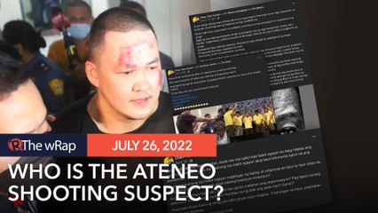 Ateneo shooting suspect Chao Tiao Yumol spews rage and hate online