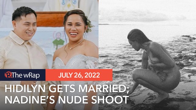Hidilyn Diaz weds Julis Naranjo; Nadine Lustre poses nude in Siargao shoot