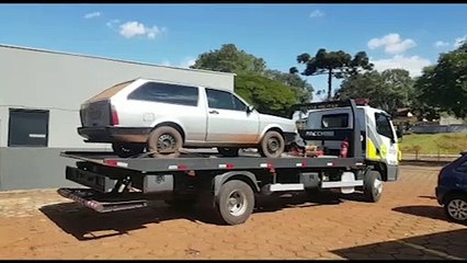 Adolescente é apreendido com veículo furtado no Paulo Godoy