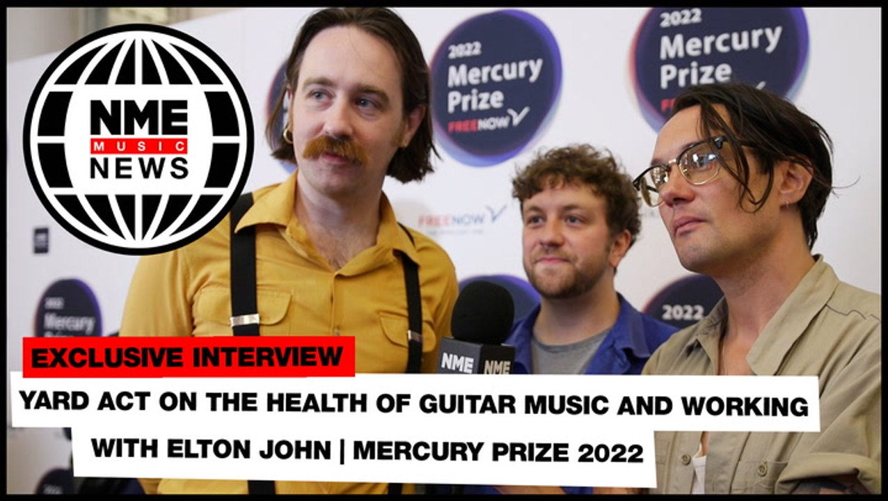 Yard Act on the health of guitar music and working with Elton John | Mercury Prize 2022
