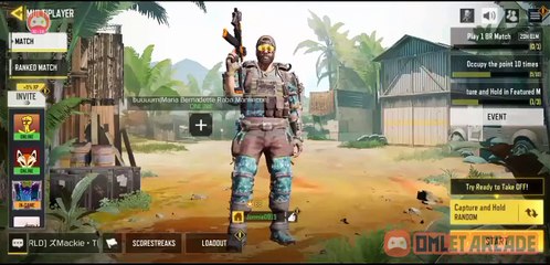 CAPTURE AND HOLD - PRETENDING TO BE A NOOB IN MULTIPLAYER - OMLET ARCADE