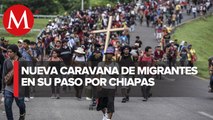 Caravana Migrante llega a Huxtla