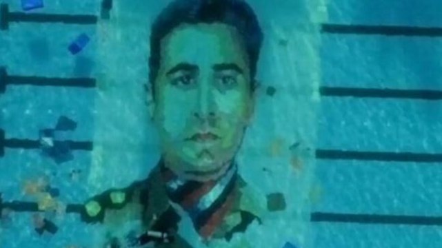 Image of the day: Underwater portrait of Kargil war hero Capt Vikram Batra