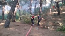 Son dakika haber | Vali, Keşan'daki orman yangını bölgesinde incelemede bulundu