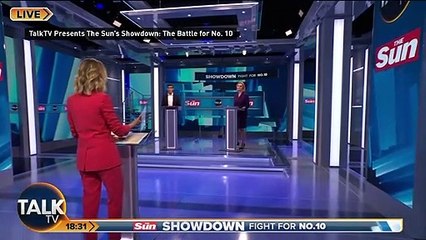 Tory leadership TV debate halted after host collapses