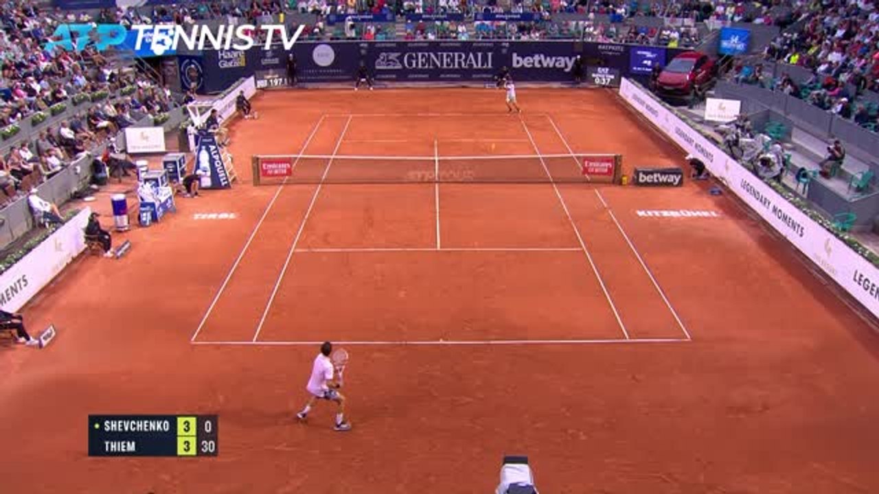 Highlights: Thiem steht im Kitzbühel-Achtelfinale