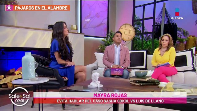 ¿Mayra Rojas recibió amenazas por hablar de Sasha Sokol y Luis de Llano?