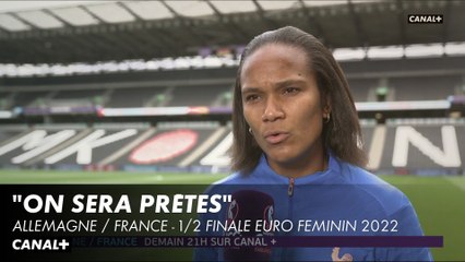 L'interview de Wendie Renard avant Allemagne / France - Demi-finale Euro Féminin 2022