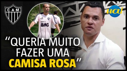 Atlético pode lançar nova camisa rosa; diretor explica