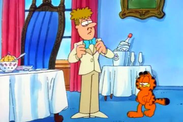 Garfield Episodio 13 de la temporada 5 -Mi Bello felino