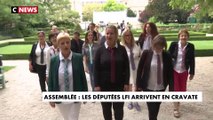 Assemblée nationale : les députées LFI enfilent la cravate contre le sexisme