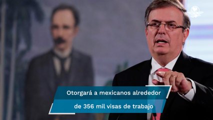 EU dará el número más alto en este siglo en visas de trabajo a mexicanos: SER