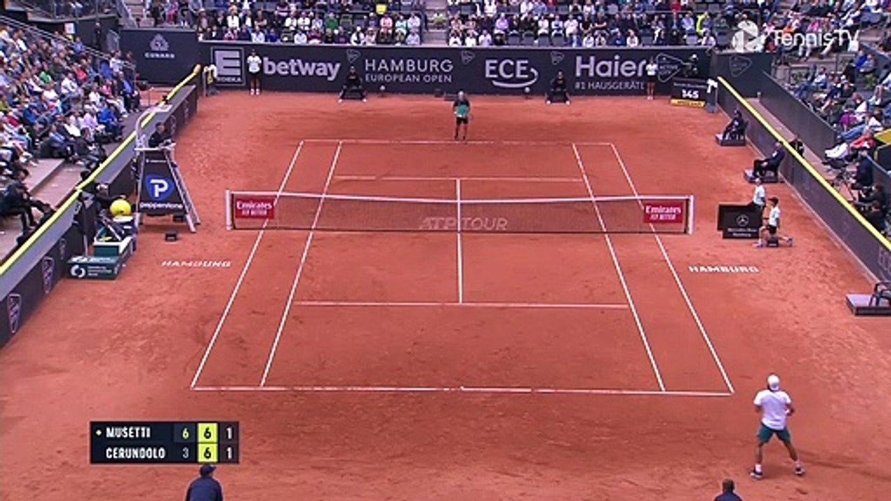Lorenzo Musetti vs Francisco Cerundolo Dramatic Ending - Hamburg 2022 Highlights