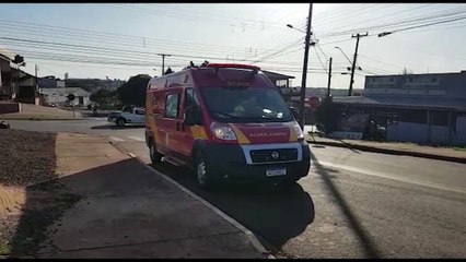 Homem fica ferido ao sofrer queda no Periolo