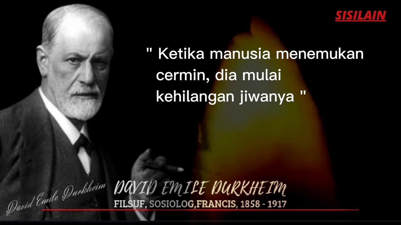 Quotes | Kata-kata Bijak "David Emile Durkheim"-Definisi,Sosiologi Agama #katakatabijak #quotes