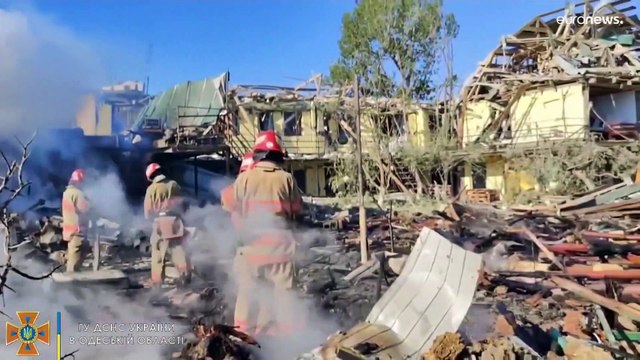 Ракетные удары по Одессе