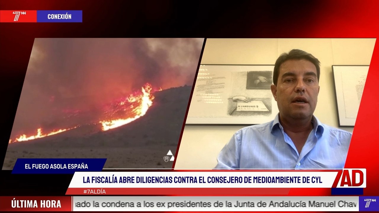 Ángel Ibañez, vicepresidente del grupo parlamentario del PP en Castilla y León: "vamos a revisar nuestros protocolos de actuación ante los incendios"