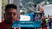 Tras 24 horas, entregan cuerpos a familiares de víctimas de camionazo en Naucalpan