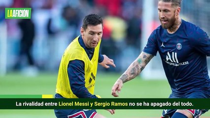 Messi y Ramos se calentaron y el argentino se desquitó metiéndole un baile