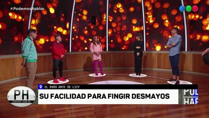 El desmayo en vivo de Lizy Tagliani