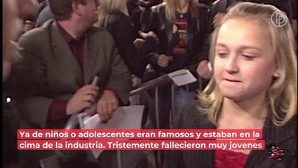 Estrellas infantiles que murieron demasiado pronto
