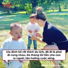 Mùa hè của bộ ba nhóc tì Hà Hồ: Hết Thụy Điển lại đến Paris | Điện Ảnh Net