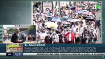 El Salvador: Familiares de las víctimas del estado de excepción marcharon para exigir su libertad