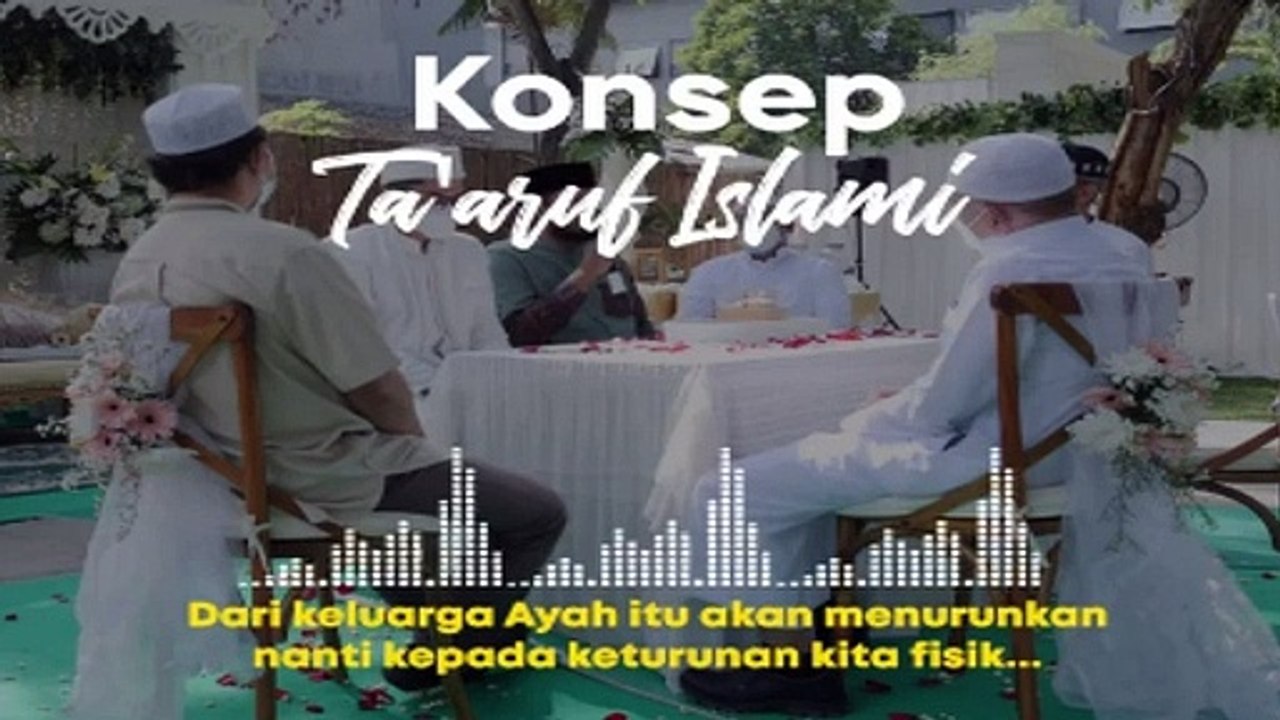 KONSEP TA'ARUF - USTAD. KHALID BASALAMAH